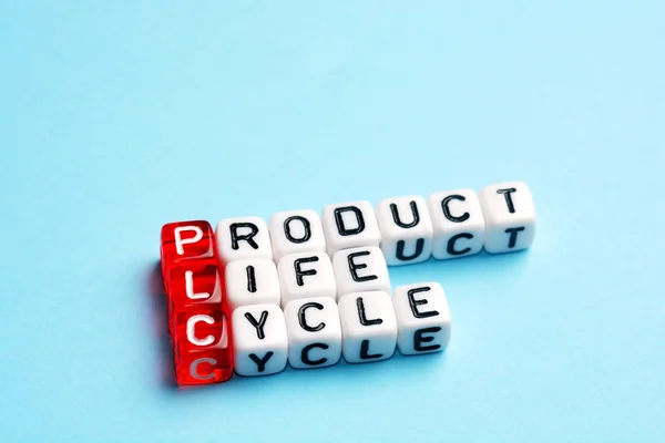 PLC Product Life Cycle — Stock Photo, Image