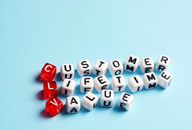 CLV Customer Lifetime Value blue