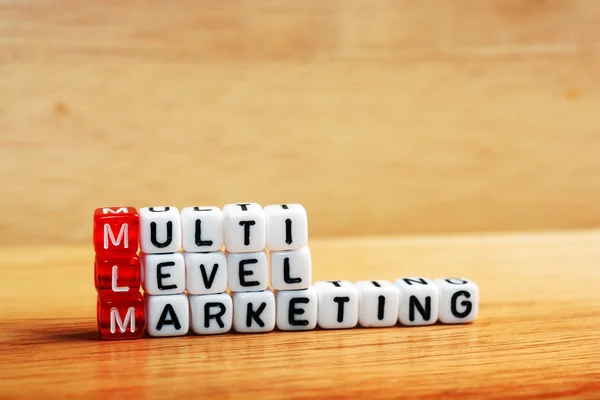 MLM multi level marketing — Stock fotografie