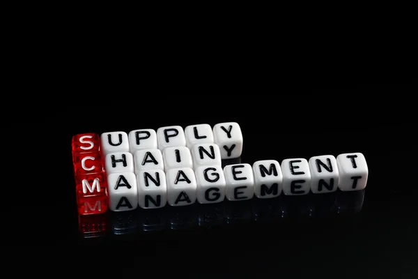 Gestione della supply chain SCM — Foto Stock