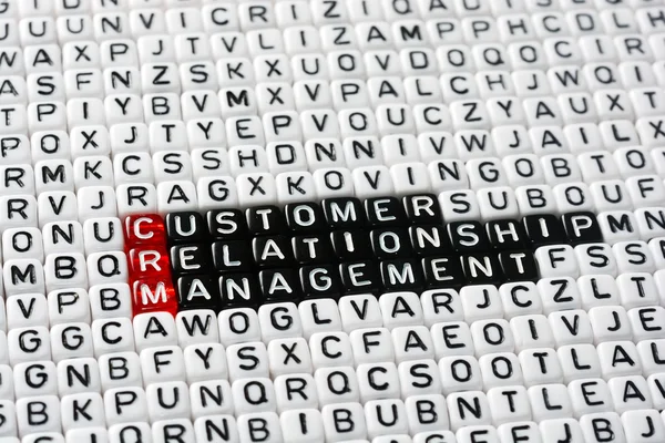 CRM consument Relationship Management — Stockfoto