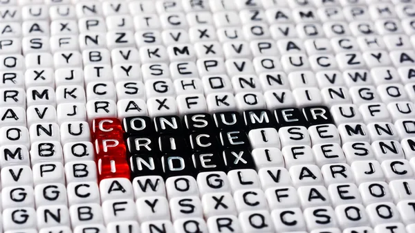Cpi índice de preços no consumidor — Fotografia de Stock