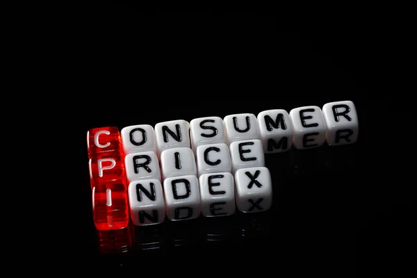 CPI konsumentprisindex Stockbild