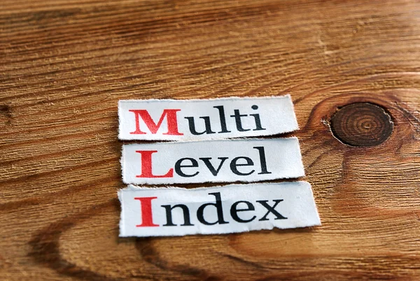 MLT - Multi Level Index — Stock Fotó