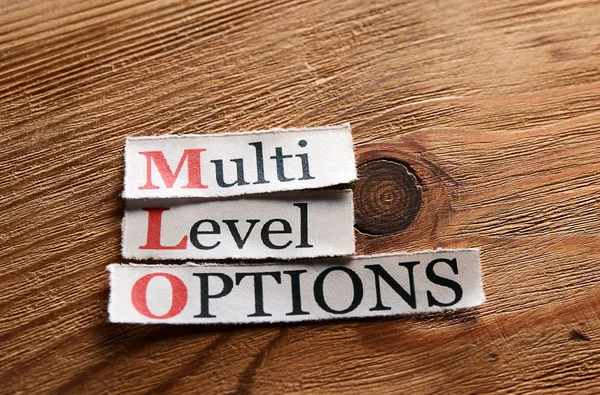 MLO - Multi niveau opties — Stockfoto