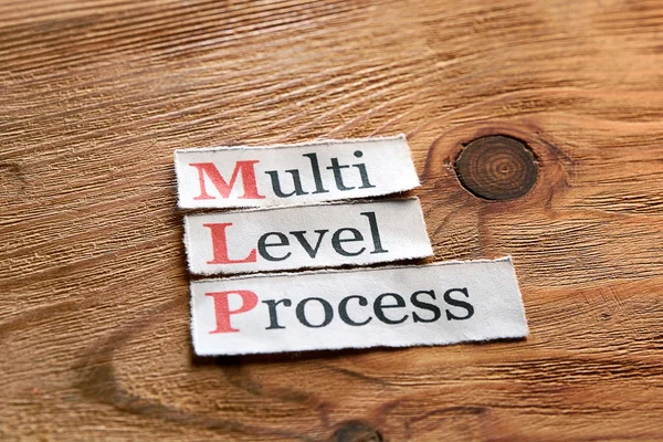 MLP- Proceso multinivel —  Fotos de Stock