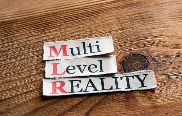 MLR- Multi Level Reality — Stock Photo, Image