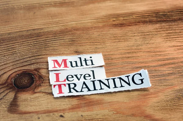 Mlt- mehrstufiges Training — Stockfoto