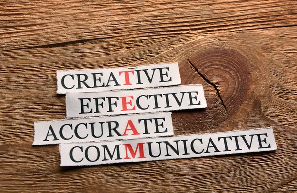 Creative team  acronym — Stock Photo, Image