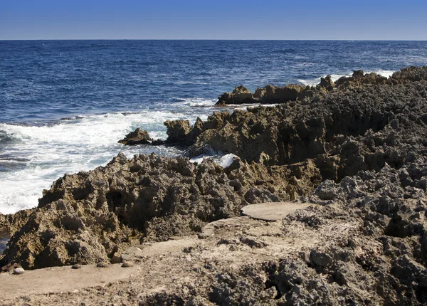 La costa corallina. Giamaica . — Foto Stock