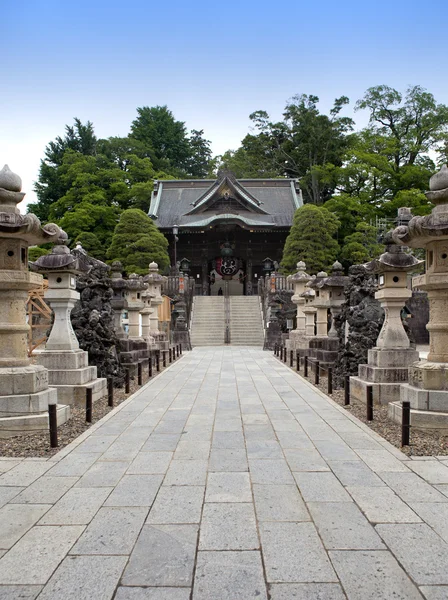 Niomon Gate u chrámu Narita-San složité — Stock fotografie