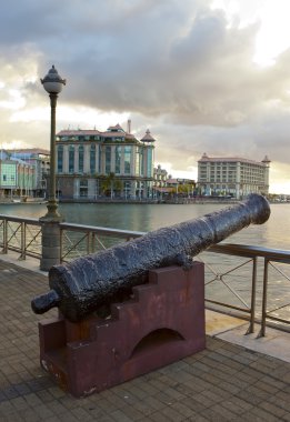 silah üzerinde set port-louis-başkenti mauritius