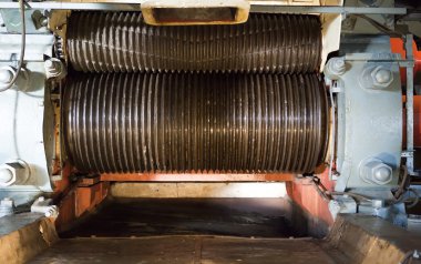 üzerine şeker kamışı mauritius Tarih Müzesi fabrikasında Kırma hattı