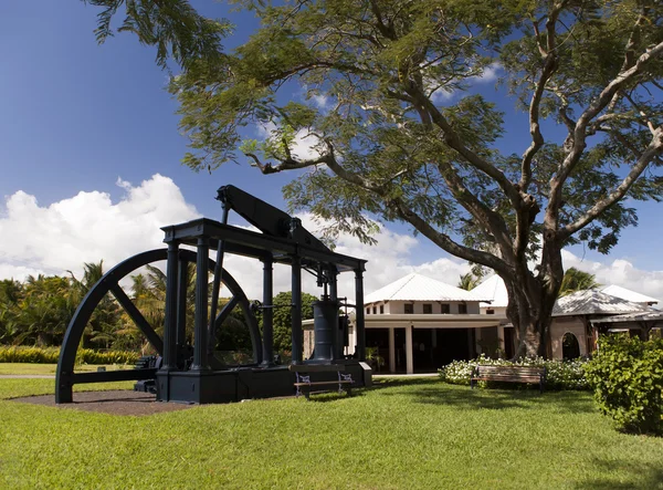 Vecchia fabbrica di canna da zucchero - il museo su Mauritius — Foto Stock