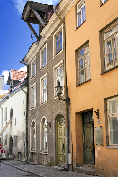 Alte Häuser in der Altstadt. Tallinn. Estland — Stockfoto