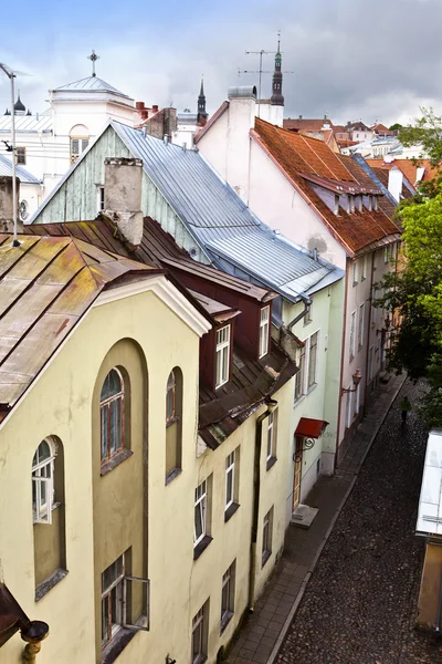Vista sui tetti della Città Vecchia. Tallinn. Estonia . — Foto Stock