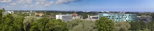 Stadens panorama från ett observationsdäck. Tallinn. Estland — Stockfoto