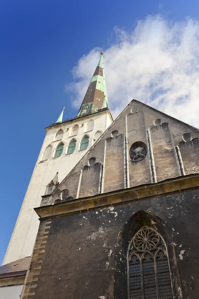 세인트 올라 프 (oleviste) 교회. 탈린, 에스토니아 — 스톡 사진