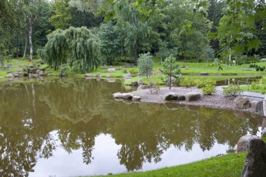 Japon Bahçe park Kadriorg Tallinn, Estonya