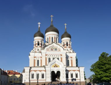 Alexander nevsky Katedrali. eski şehir, tallinn, Estonya