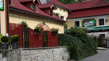 Karlstejn, - Eylül 25:Karlstejn Kalesi 25 Eylül 2014 Karlstejn, Bohemia, Çek Cumhuriyeti için Karlstejn şehirde