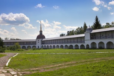 Tihvin varsayım manastır, bir Rus Ortodoks (Tihvin, Saint Petersburg region, Rusya Federasyonu