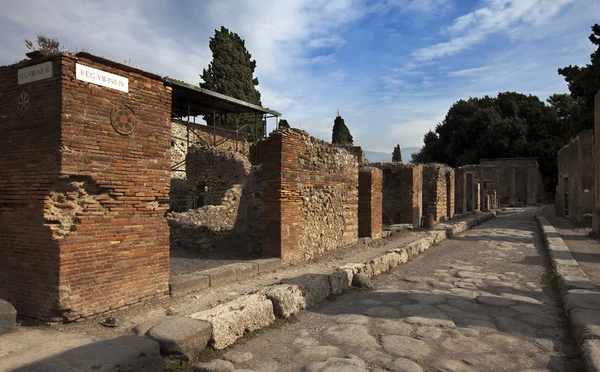 Itálie. Pompeiovy ruiny. — Stock fotografie