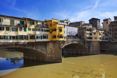 İtalya. Florence. Ponte vecchio Köprüsü