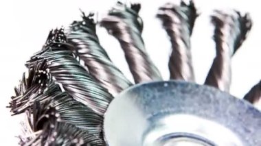 tel fırça metal işleri için döner, zaman atlamalı