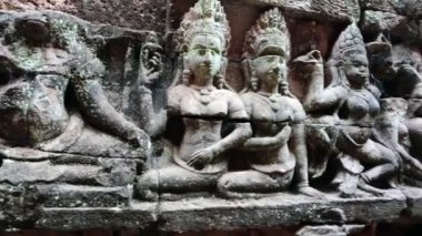 Angkor Thom, Teras fil, Siem Reap, Kamboçya