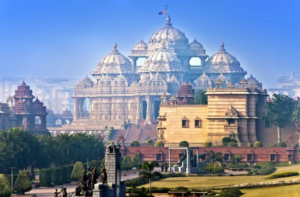 Temple Akshardham, Delhi, India — Stock Photo, Image