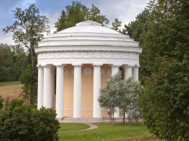 Russia. Pavlovsk. Pavilion Friendship Temple. clipart