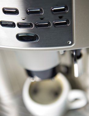 Kahve makinesi ve Kupası, küçük netlik derinliği