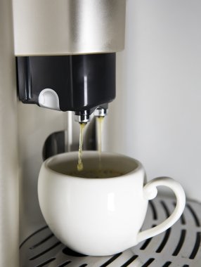 Kahve makinesi ve Kupası, küçük netlik derinliği