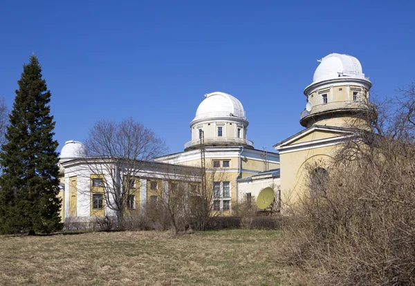 Rusko, Petrohrad, Pulkovo observatoř — Stock fotografie