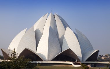 Hindistan. Yeni Delhi, Lotus temple.