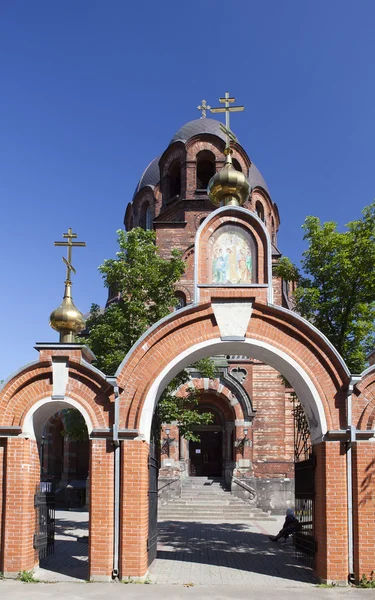 The Narva Voskresensky Cathedral, orthodox temple. Narva. Estonia — Stock Photo, Image