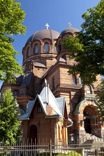 Нарва Воскресенський собор, православний храм. Нарва. Естонія — стокове фото