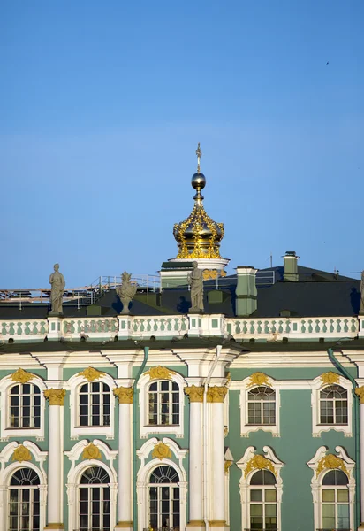 A Rússia. Petersburgo. Um Palácio de Inverno. (O Hermitage — Fotografia de Stock