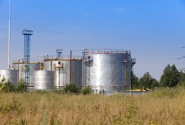 La fabbrica chimica. Russia . — Foto Stock