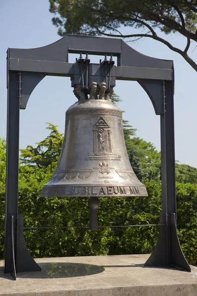 Bell at the Vatican Gardens on September 20, 2010 in Vatican Rome Italy — Stock Photo, Image