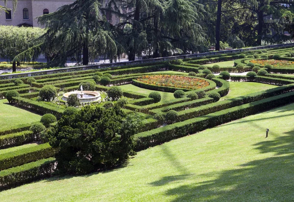 Paisajismo en los Jardines del Vaticano, Roma, Italia — Foto de Stock