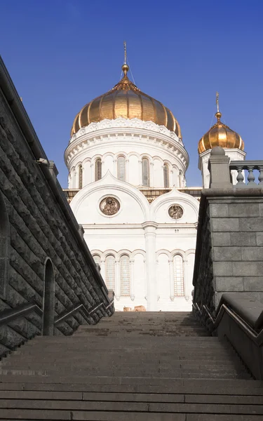 Christus-Erlöser-Kathedrale in Moskau, Russland — Stockfoto