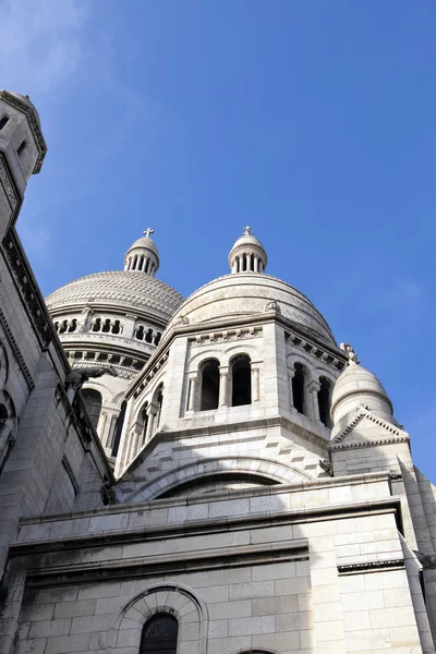 Bazylika Sacre-Coeur, Montmartre. Paryż — Zdjęcie stockowe