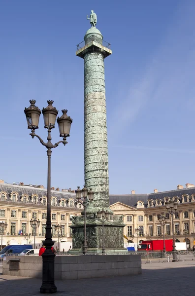 Place vendome w Paryżu, Francja — Zdjęcie stockowe