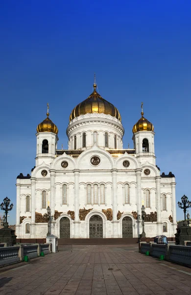 Christus-Erlöser-Kathedrale in Moskau, Russland — Stockfoto