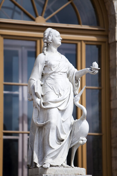 statue "Vigilance" ("caution"), Palace and park complex Gatchina, St. Petersburg, Russia, XVIII century