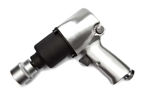 Air impact wrench  Close up on a white background — Stock Photo, Image