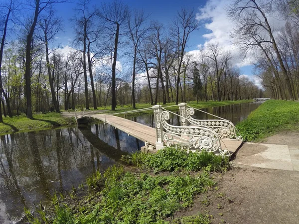 El viejo puente en el parque —  Fotos de Stock