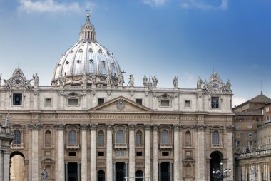 Vatikan. St. Peter's Cathedral önce alan